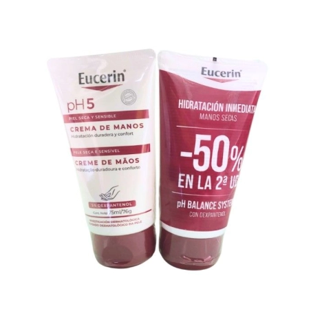 Eucerin pH5 Crema de Manos 75 ml Duplo