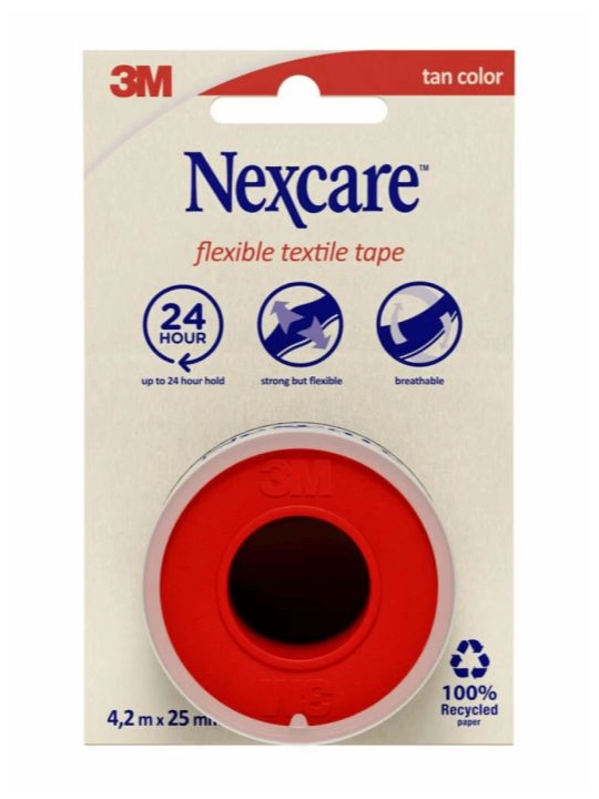 Nexcare Flexible Textil Tape 4,2mx25mm