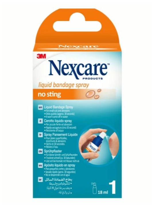 Nexcare Apósito Líquido en Spray | FarmaRoma