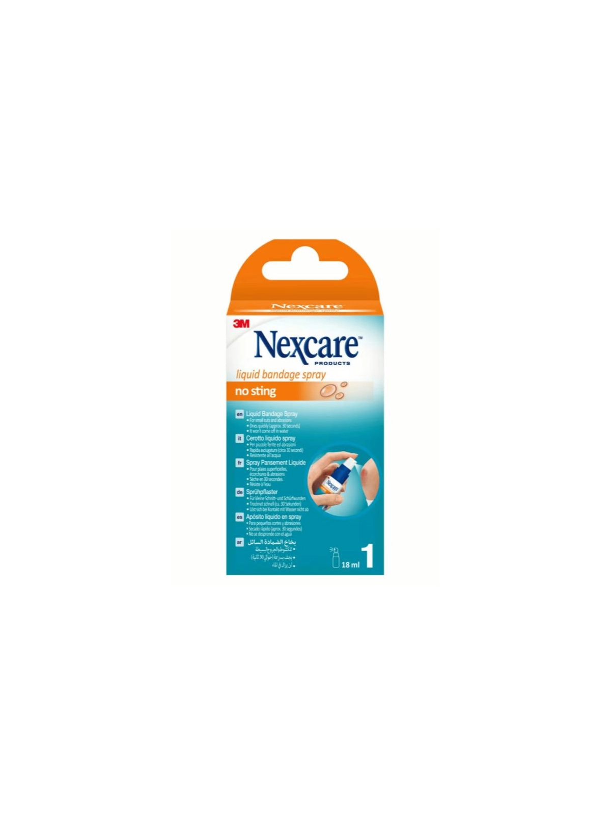 Nexcare Apósito Líquido en Spray | FarmaRoma