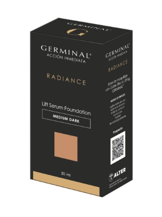 Germinal Radiance Lift Serum Foundation Medium Dark