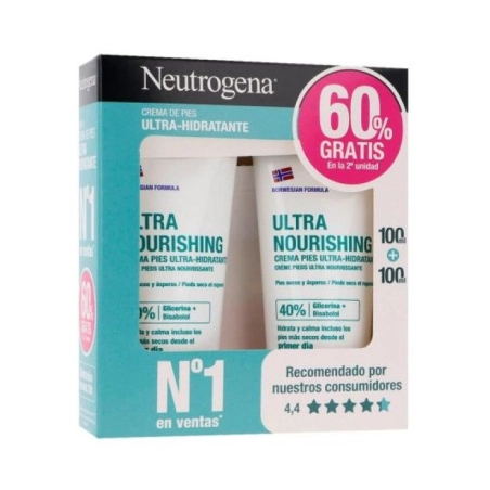 Neutrogena Ultra-Hidratante Crema Pies Duplo