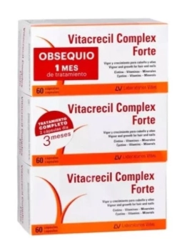 Vitacrecil Complex Forte 180 cápsulas