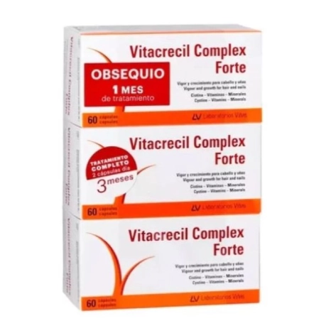 Vitacrecil Complex Forte 180 cápsulas