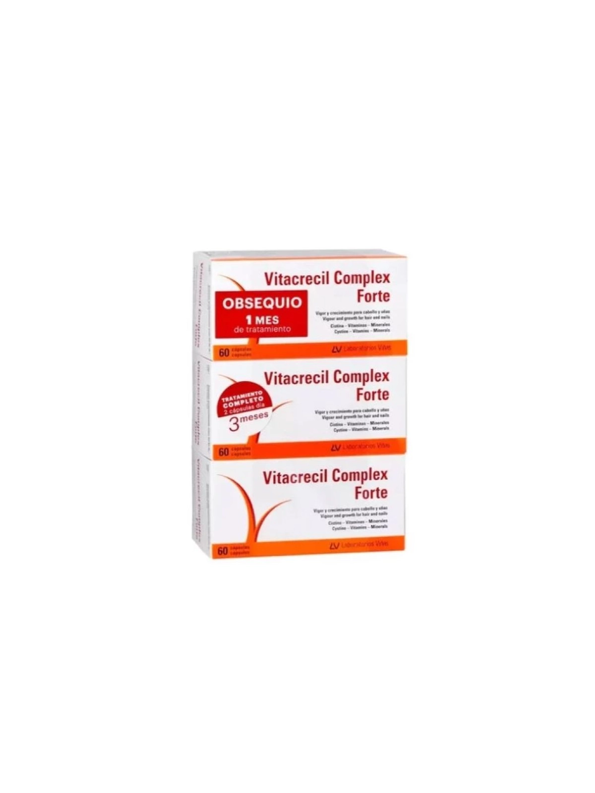 Vitacrecil Complex Forte 180 cápsulas