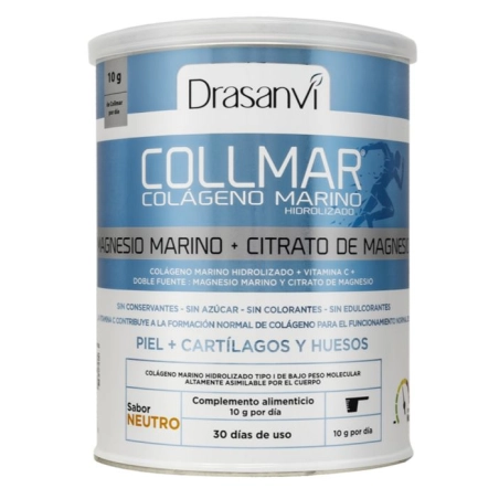 Collmar Colágeno Marino Magnesio Sabor Neutro