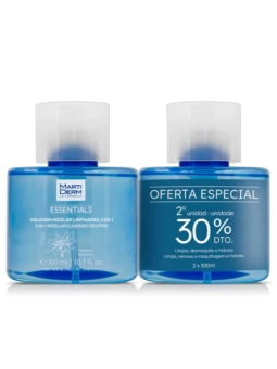 MartiDerm Solución Micelar Limpiadora 3en1 300 ml Duplo | FarmaRoma