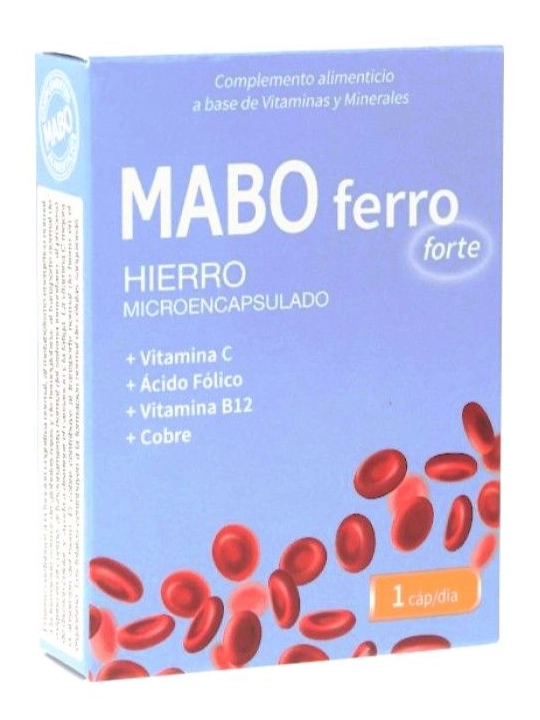 MABOferro Forte 30 cápsulas