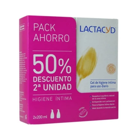 Lactacyd Gel Higiene Íntima 200 ml Duplo