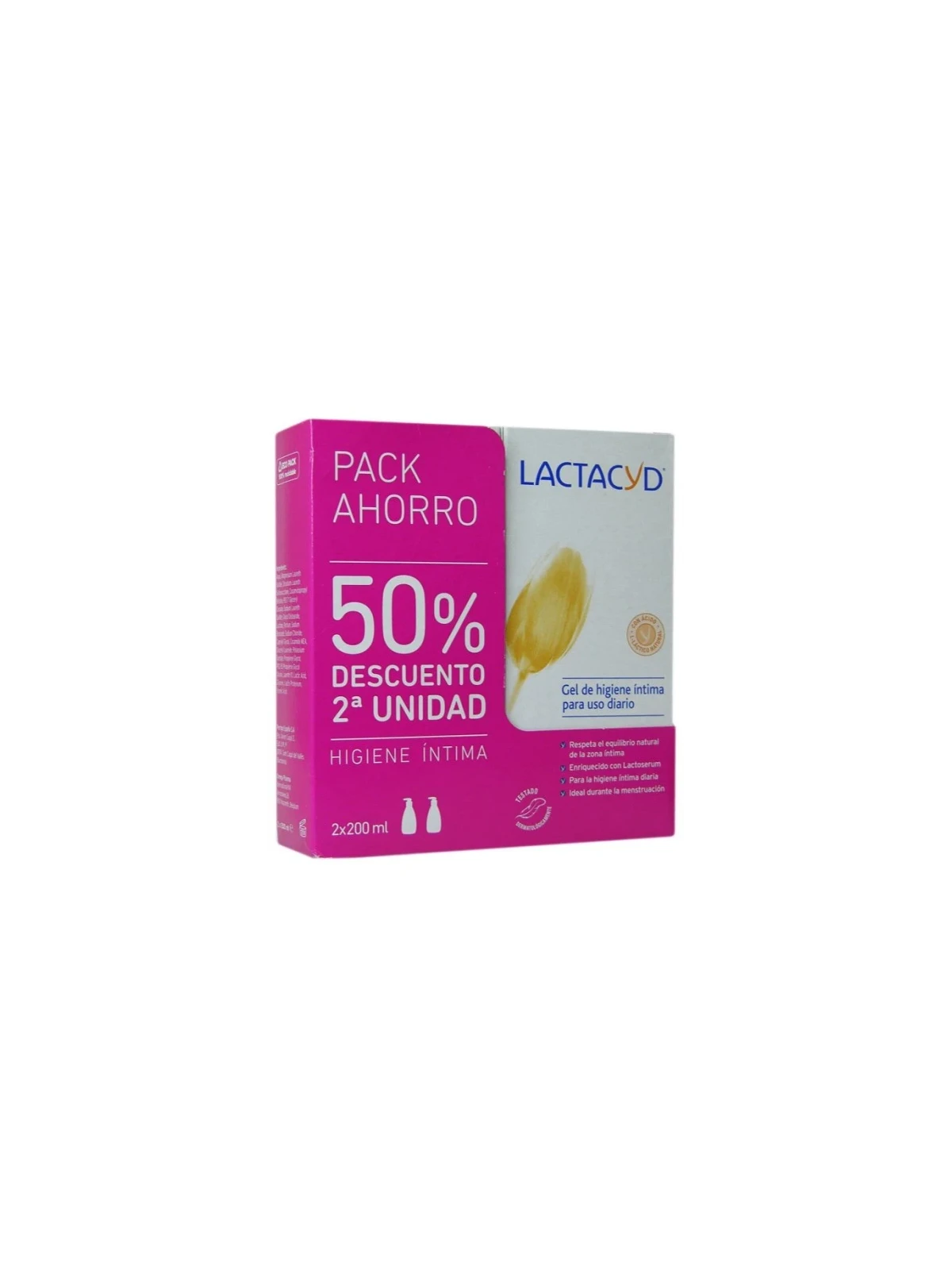 Lactacyd Gel Higiene Íntima 200 ml Duplo