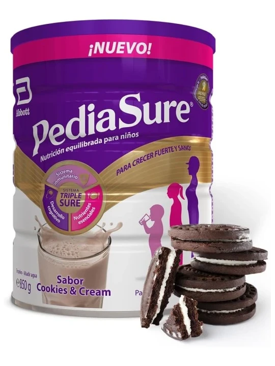 PediaSure Polvo Sabor Cookies  & Cream 850 gr