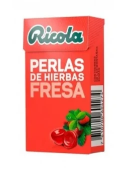 Ricola Perlas de Hierbas Fresa