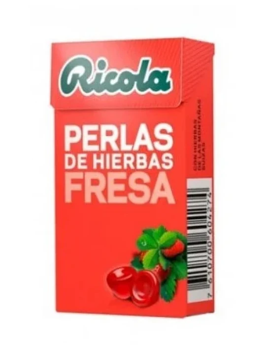 Ricola Perlas de Hierbas Fresa