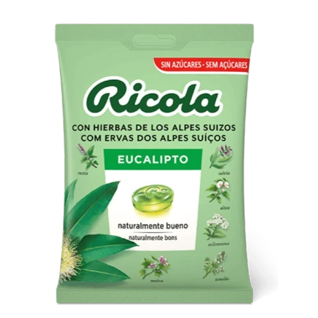 Ricola Eucalipto Caramelos 70 gr