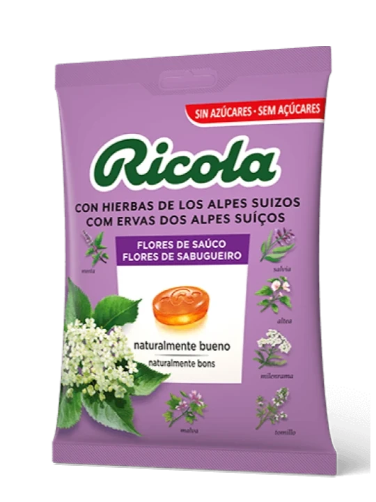 Ricola Flores de Saúco Caramelos 70 gr