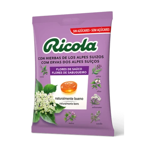 Ricola Flores de Saúco Caramelos 70 gr