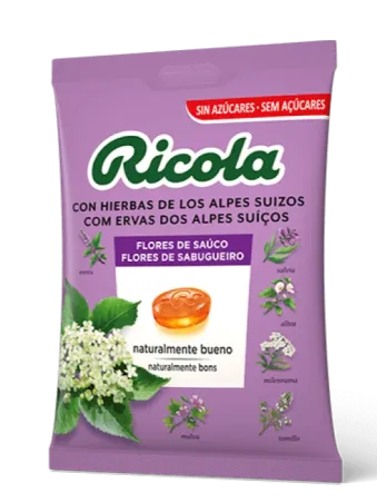 Ricola Flores de Saúco Caramelos 70 gr