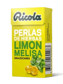 Ricola Perlas de Hierbas Limón Melisa
