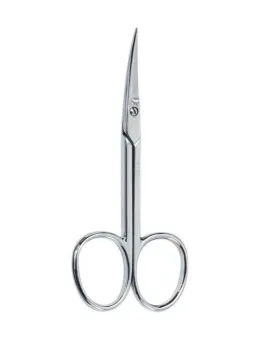 Beter Tijera Manicura Pieles Curva Cromada