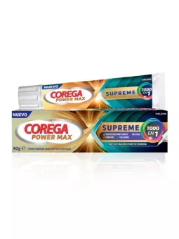 Corega Power Max Supreme Todo en 1 40 gr | FarmaRoma