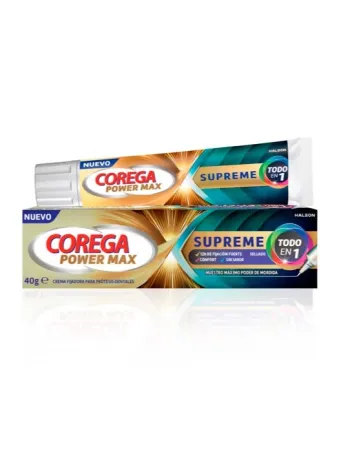 Corega Power Max Supreme Todo en 1 40 gr