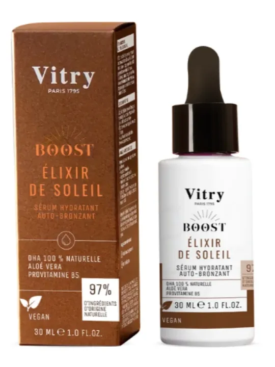 Vitry Boost Elixir de Soleil Sérum Hidratante Autobronceador