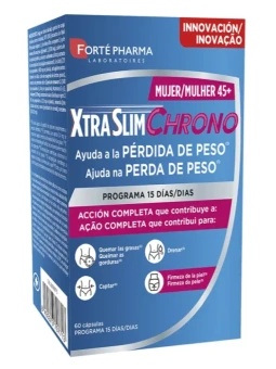 XtraSlim Chrono Mujer 45+ 60 cápsulas