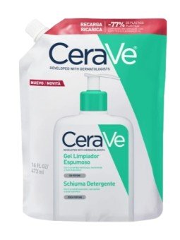 CeraVe Gel Limpiador Espumoso 473 ml Recarga