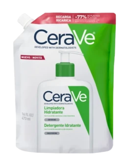 CeraVe Limpiadora Hidratante Recarga 473 ml