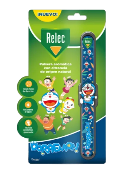 Relec Pulsera Citronela Doraemon