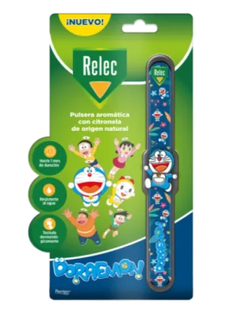 Relec Pulsera Citronela Doraemon