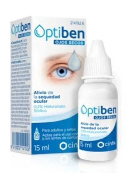 Optiben Ojos Secos 15 ml