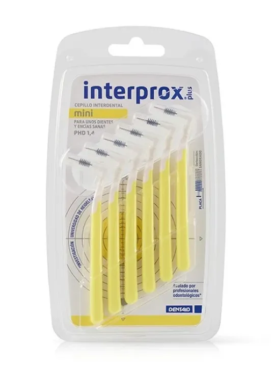 Interprox Plus Mini 6 cepillos interproximales | FarmaRoma
