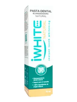 iWHITE Natural Pasta Dental Blanqueadora