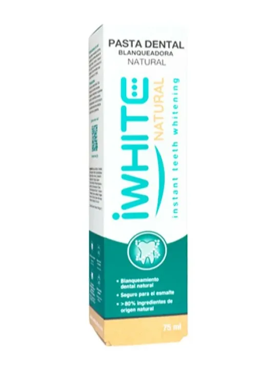 iWHITE Natural Pasta Dental Blanqueadora