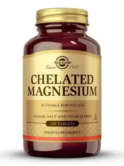 Solgar Magnesio Quelado 100 comprimidos