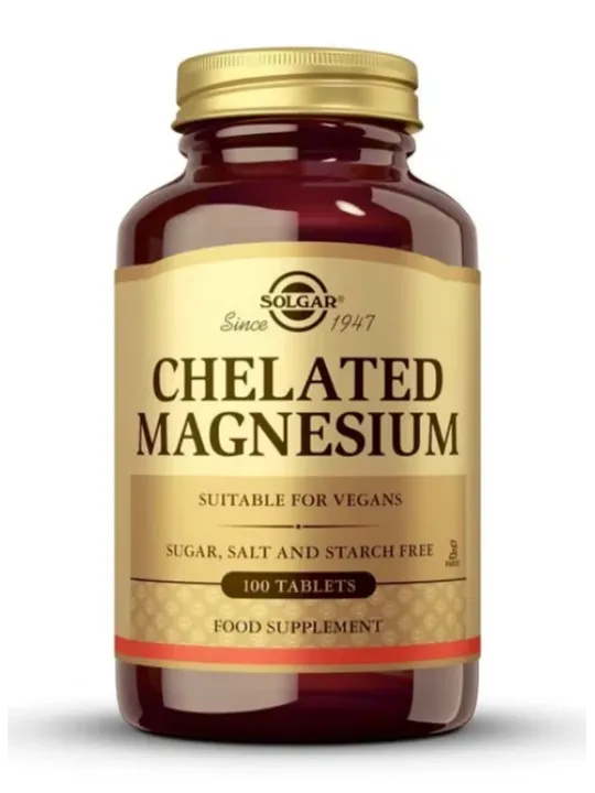 Solgar Magnesio Quelado 100 comprimidos