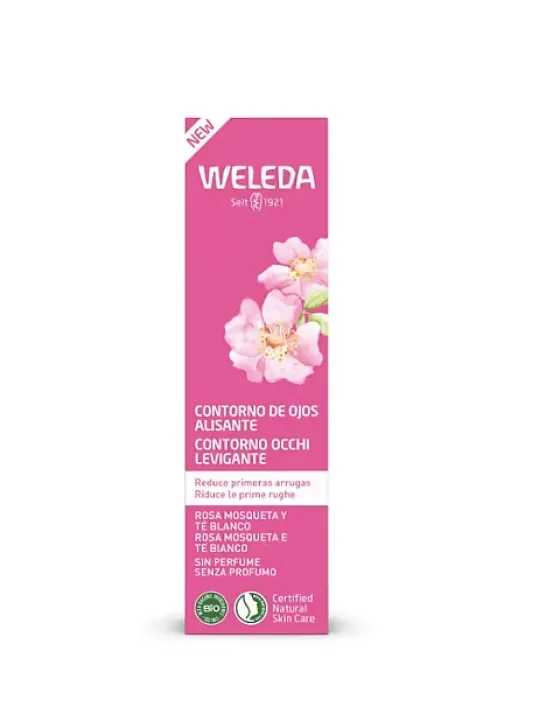 Contorno de Ojos Alisante de Rosa Mosqueta y Té Blanco | FarmaRoma