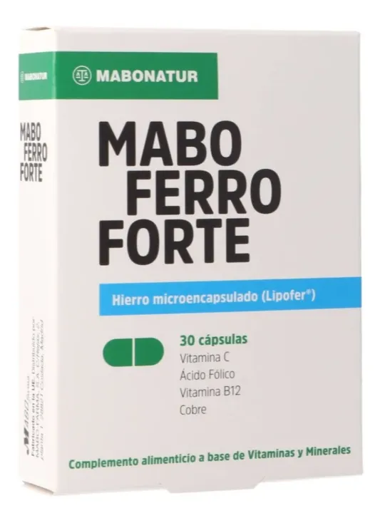 MABOferro Forte 30 cápsulas