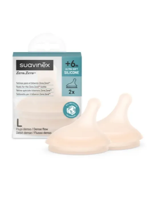 Tetina Zero·Zero Silicona Flujo Denso +6m