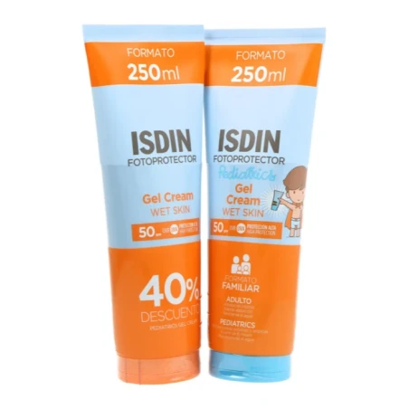 Isdin Fotoprotector Gel Cream Wet Skin Spf50 250 ml Pack Pediatrics | FarmaRoma