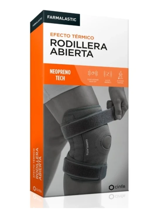 Rodillera Abierta Neopreno Tech