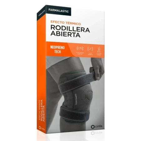 Rodillera Abierta Neopreno Tech