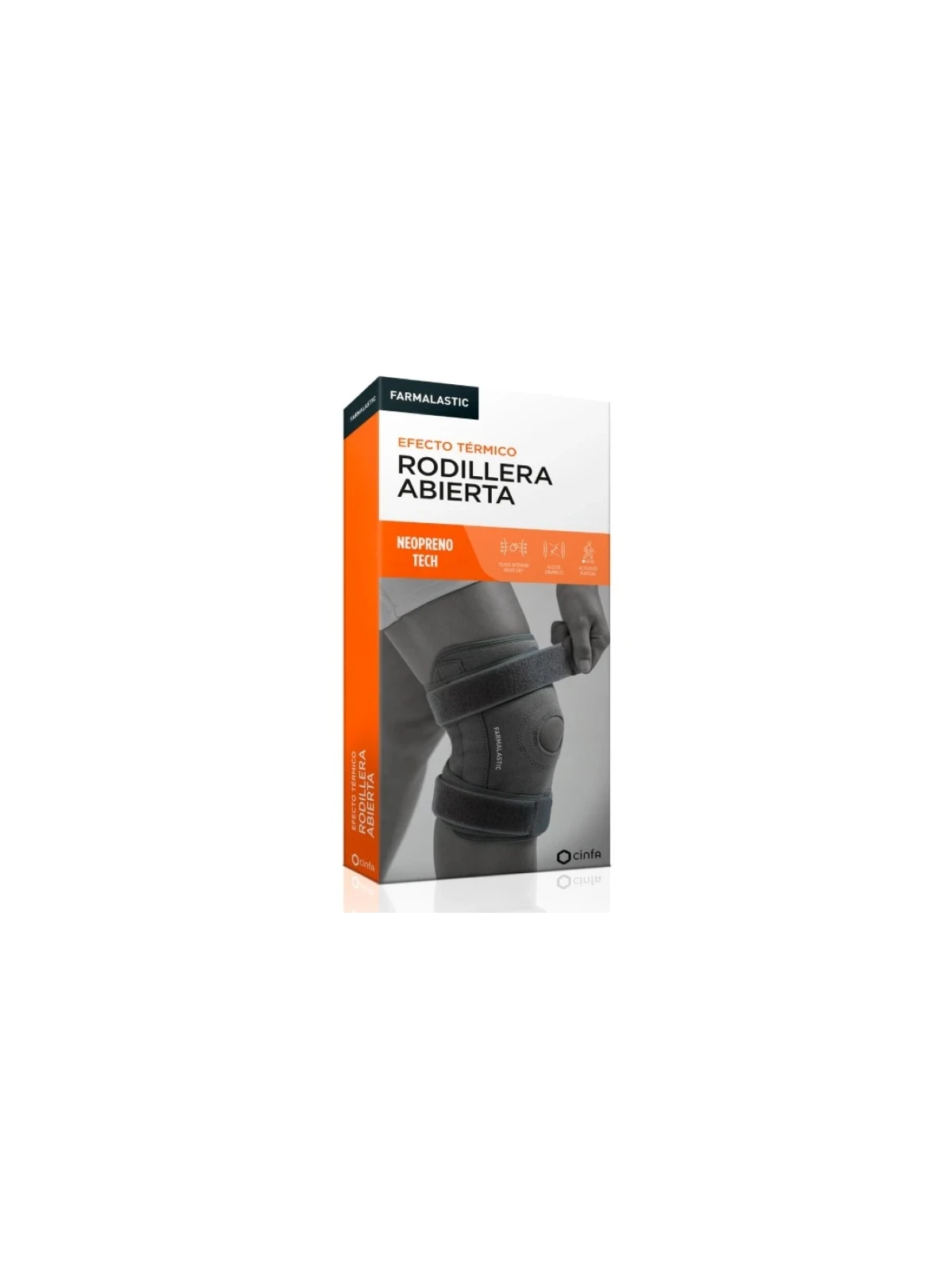 Rodillera Abierta Neopreno Tech