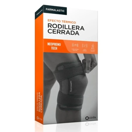 Rodillera Cerrada Neopreno Tech | FarmaRoma