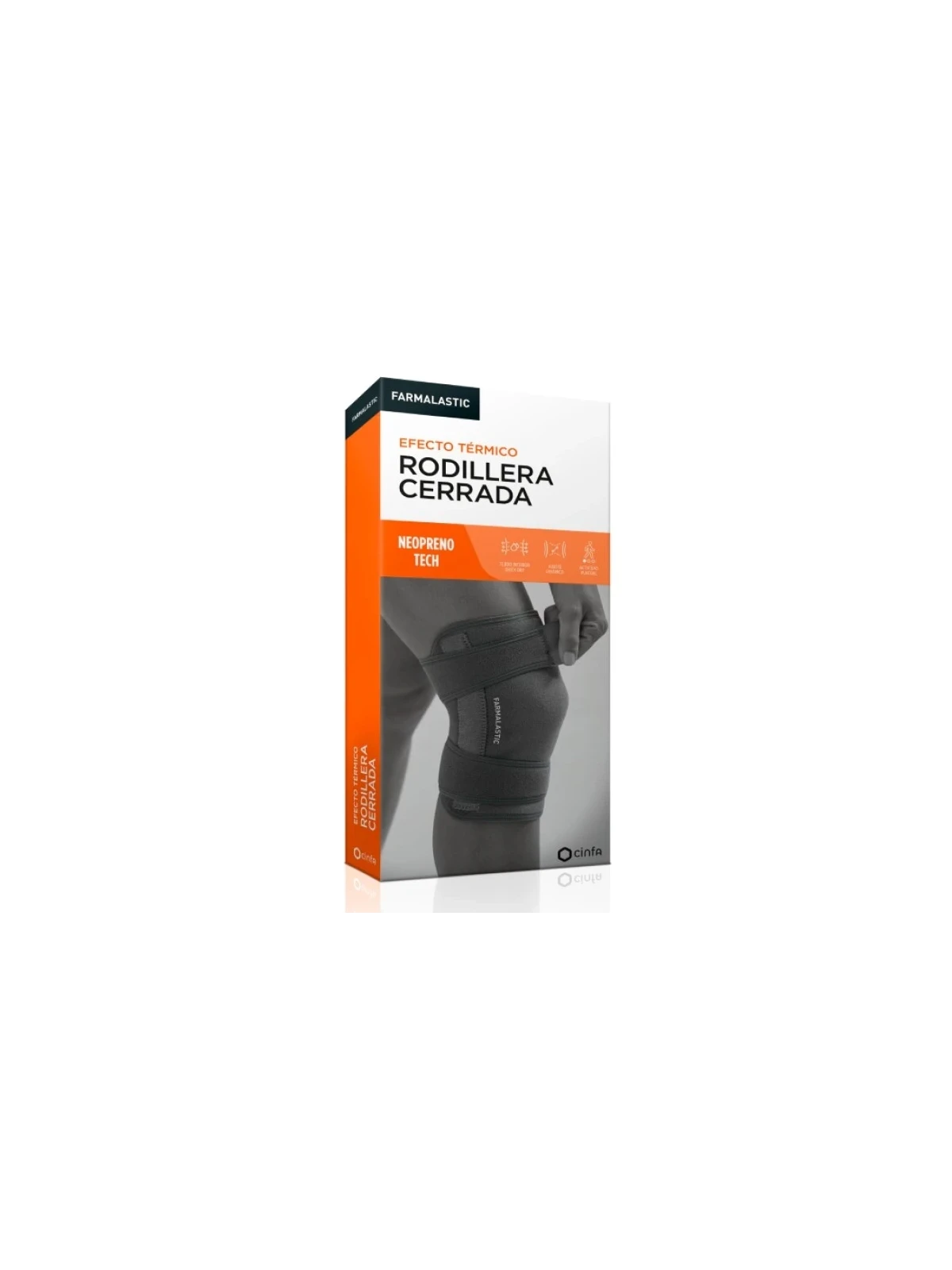 Rodillera Cerrada Neopreno Tech | FarmaRoma