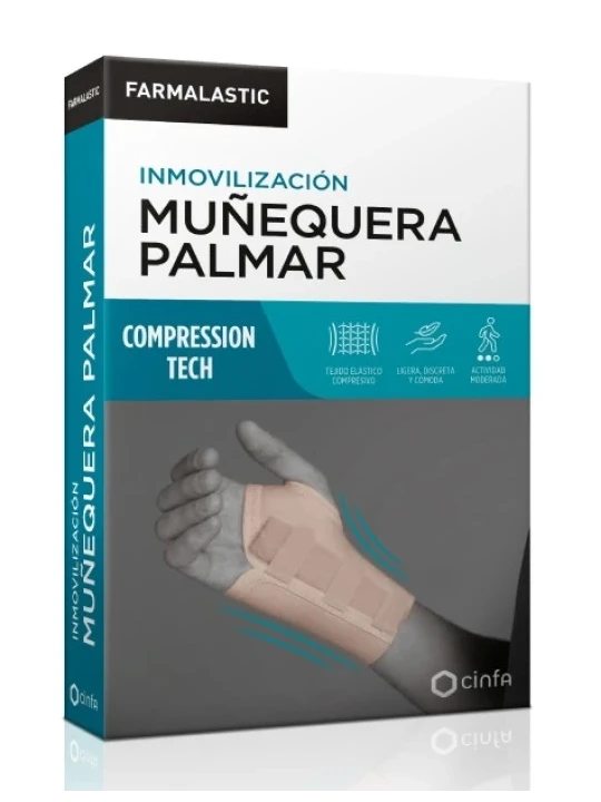 Muñequera Palmar Compression Tech Talla M