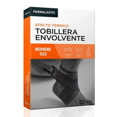 Tobillera Envolvente Neopreno Tech