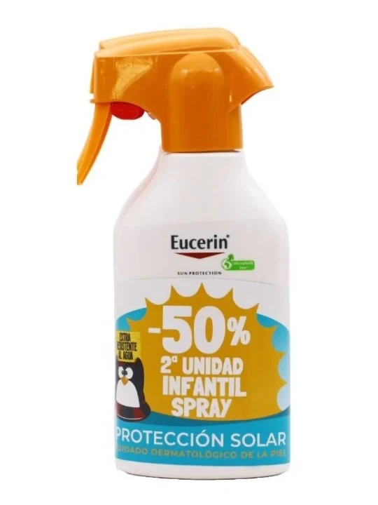 Eucerin Sun Kids Sensitive Protect Trigger Spray Spf50+ Duplo | FarmaRoma