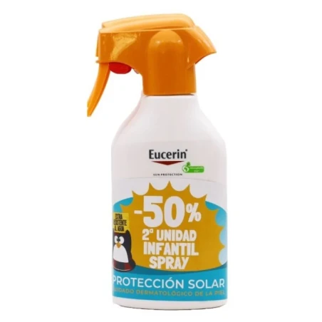 Eucerin Sun Kids Sensitive Protect Trigger Spray Spf50+ Duplo | FarmaRoma